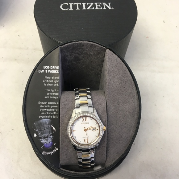 FE1144-85B Citizen Crystal Accented Women\'s Watch main image 5